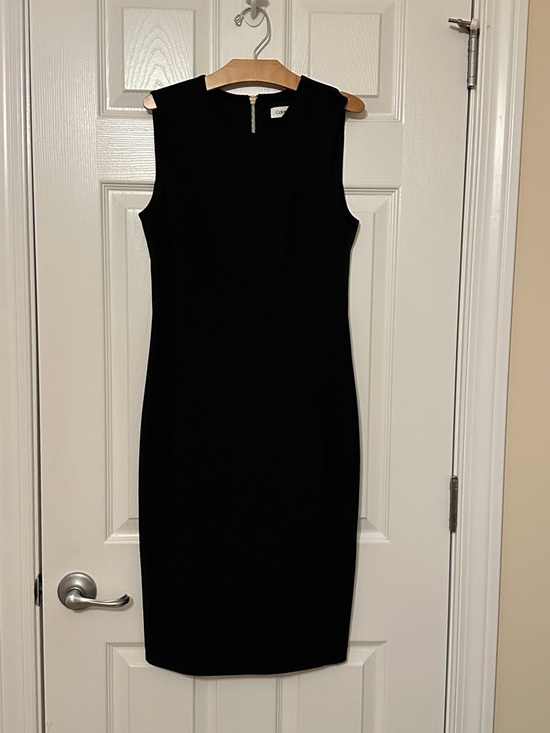 Calvin Klein Dresses & Skirts - Calvin Klein Black Sleeveless Midi Sheath Dress